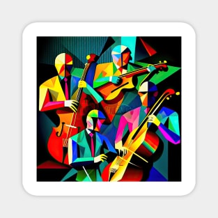 Quartet of Musicians Magnet