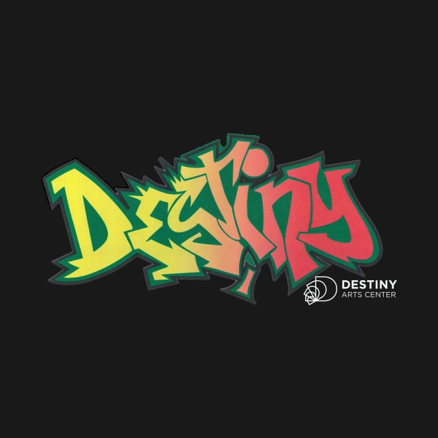 Old School Destiny Graffiti Logo by Destiny Arts Center