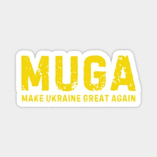 MUGA Make Ukraine Great Again vintage Magnet