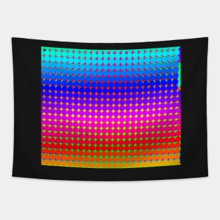 Rainbow Polka dots 008 Tapestry