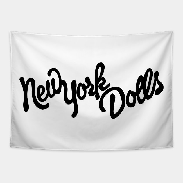 NY Dolls Tapestry by TheCosmicTradingPost