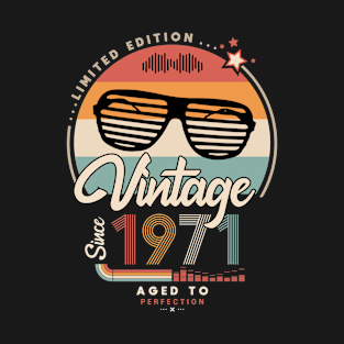 Vintage since 1971 T-Shirt