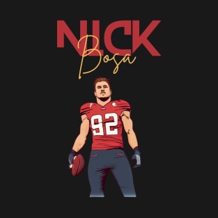 nick bosa the goat T-Shirt