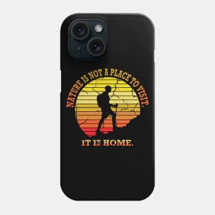 Climbing Tee Design Phone Case