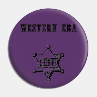 Western Era - Sheriff Badge 1 Pin