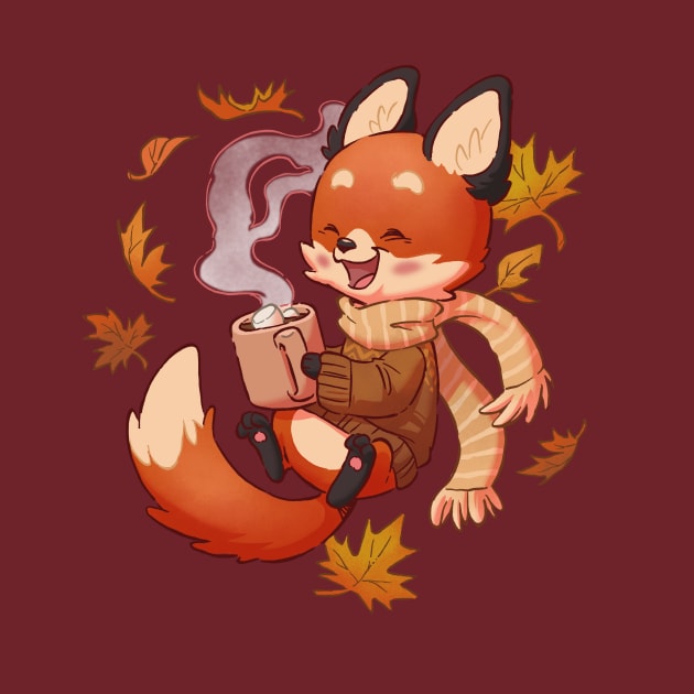 Cozy Fox Fall by Dooomcat