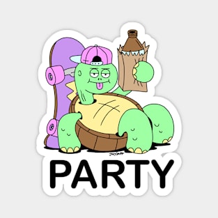 PARTY TURTLE Magnet