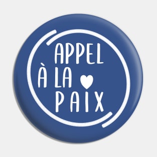 Appel à la Paix Pin