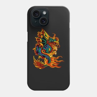 Flaming Dragon Phone Case