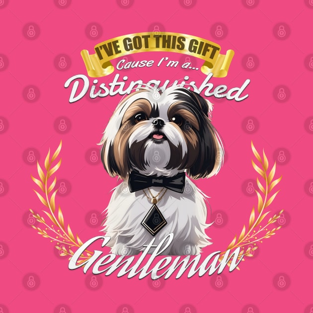 The Distinguished Shih Tzu Gentleman by Asarteon