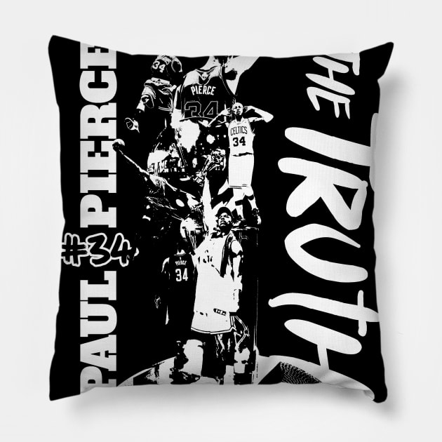 Paul Pierce Moments Collection Design Pillow by CELTICFAN34