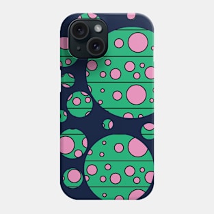 Modern Polka Dots - Bubblegum Phone Case