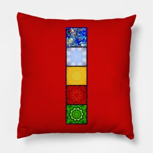 Five Elements Banner Pillow