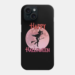 Happy Halloween - The Flying Witch Phone Case