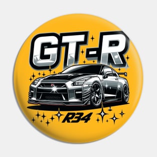 Nissan GTR R34 Pin