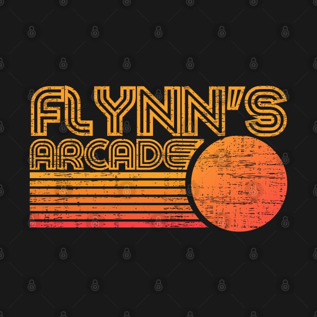 Flynns Arcade 80s retro vintage by Myartstor 