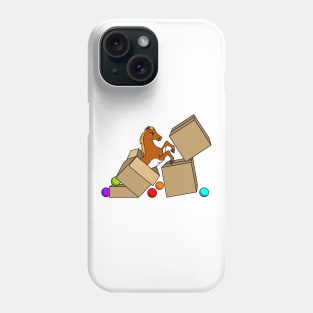 Horse with Balls Phone Case