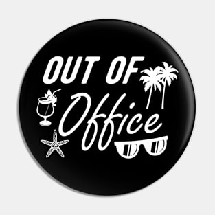 Vacation - Out of Office Pin