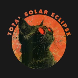 vintage cat eclipse T-Shirt