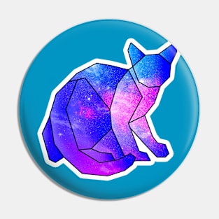 Cat Astro Pin