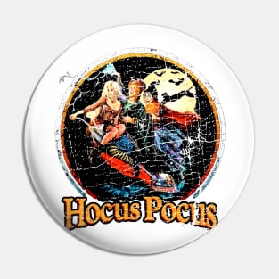 halloween it's just a bunch of hocus pocus squad vintage Pin