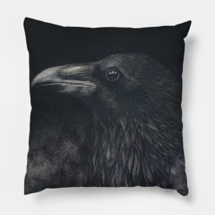 Classic Raven Pillow