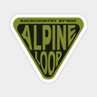 Alpine Loop Backcountry Byway name triangle Magnet