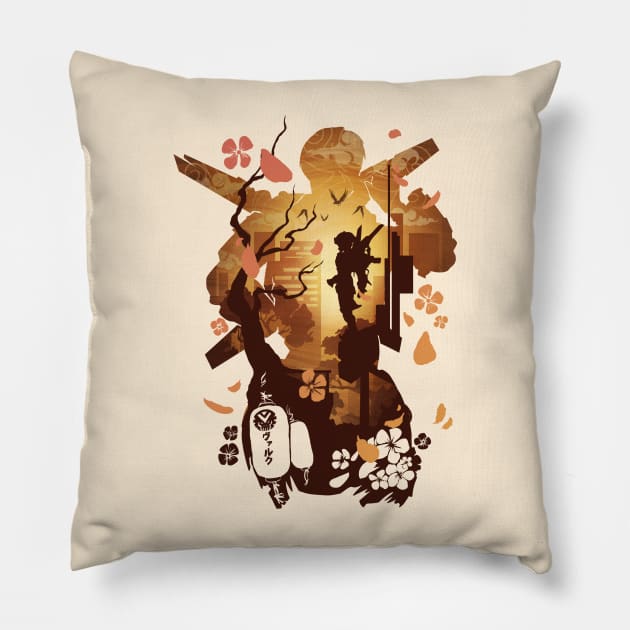 Valkyrie Apex Pillow by whydesign