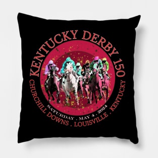 Kentucky Derby 150 design Pillow