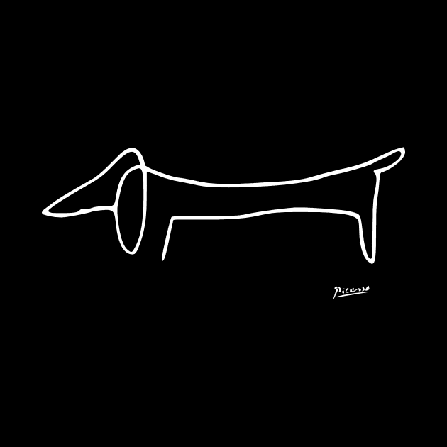 Picasso Dog by JohnnyBoyOutfitters