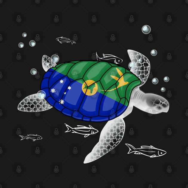 Christmas Island Turtle by Fusti