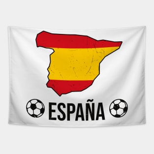 Spain Soccer Fan Country Sport Spaniards Tapestry