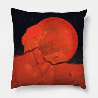 Earth and Moon Pillow