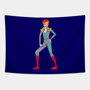 Ziggy Stardust Starman David Bowie Tapestry