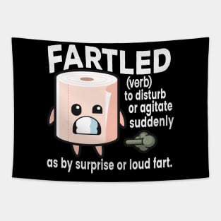 Fartled Toilet Paper Tapestry