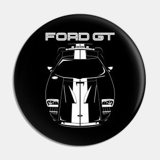 Ford GT - 2005-2006 - White Stripes Pin