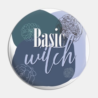 Witchy Puns - Basic Witch Pin