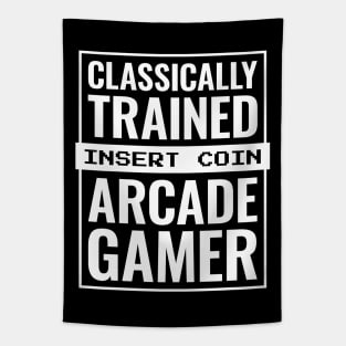 Classically Trained Arcade Gamer Tapestry