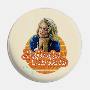 Belinda carlisle \ Retro Art Pin