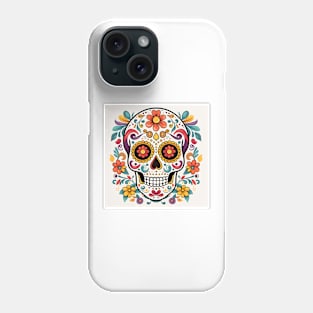 Day of the Dead Sugar Skull 20 Phone Case