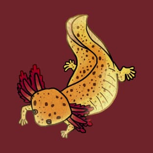 Copper axolotl mud puppy shirt T-Shirt