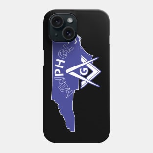 MWPHGLNC - Blue & White Phone Case