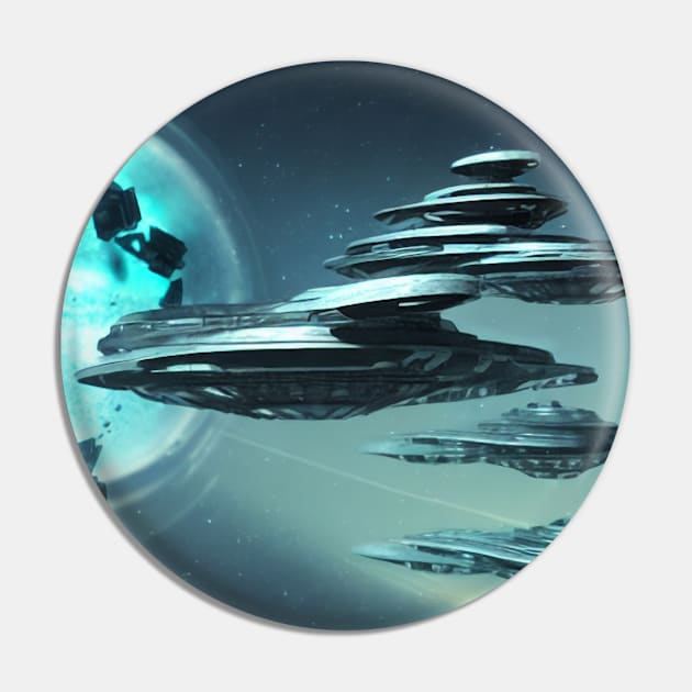 Star ship 1 Pin by RRSA Designs