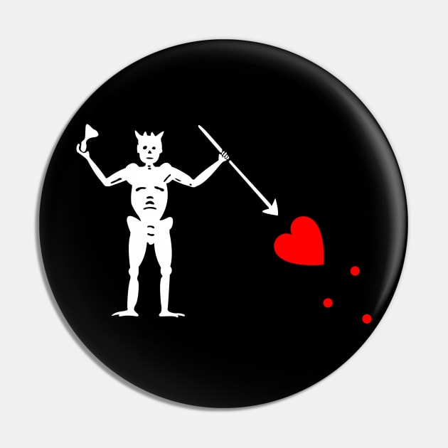 Jolly Roger: Edward Low Pin by Kreativ'ity