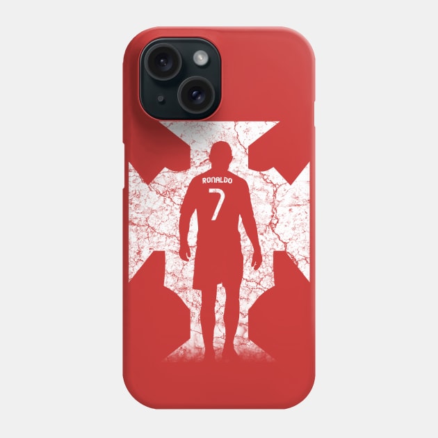 Ronaldo (Portugal White) Phone Case by paulponte