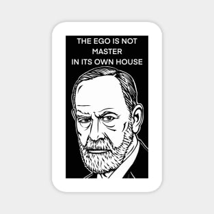 SIGMUND FREUD quote .1 - ink portrait Magnet