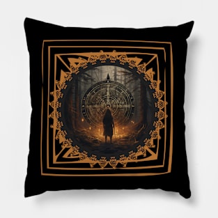 Slavic fantasy Pillow