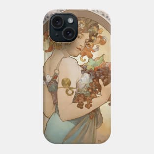 Harvest goddess with fruits Phone Case