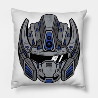 Blue Mecha Squad Pillow