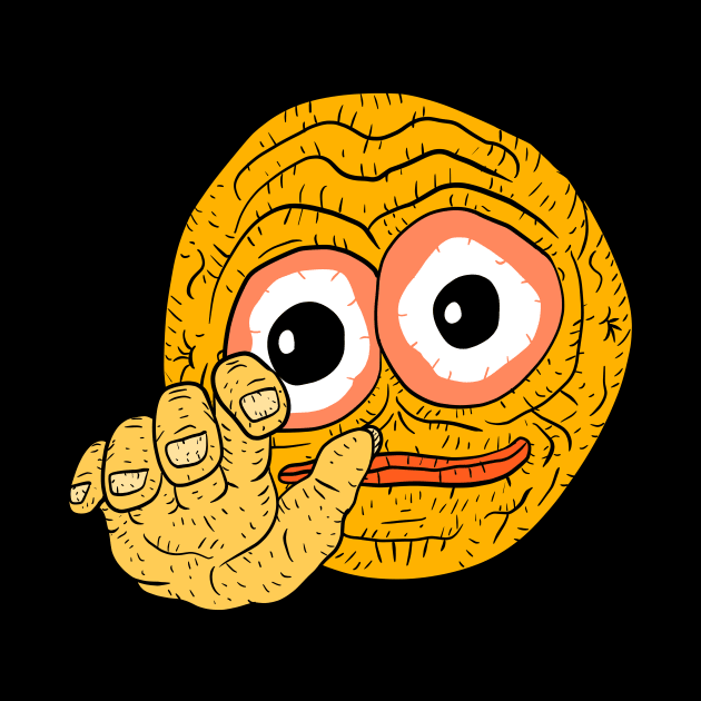 cursed emoji, hand emoticon meme drawing. by JJadx